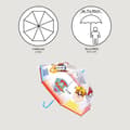 Miniatyrbilde 6 av 7: Paraply The Paw Patrol Ø 71 cm Flerfarget