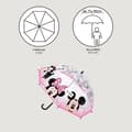 Miniatyrbild 2 av 7: Paraply Minnie Mouse Ø 71 cm Rosa PoE 45 cm