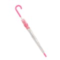 Miniatyrbillede 3 af 3: Paraply BlackFit8 Glow up Pink Gennemsigtig PoE Ø 70 cm