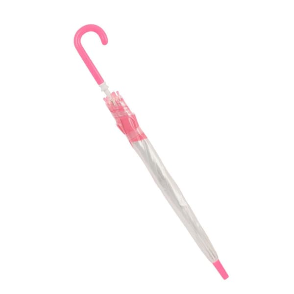 Paraply BlackFit8 Glow up Pink Gennemsigtig PoE Ø 70 cm