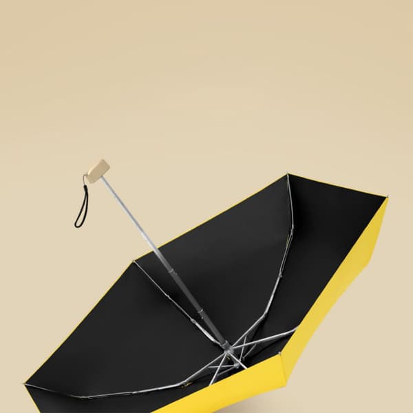 INF Mini sammenleggbar paraply - kapseldesign