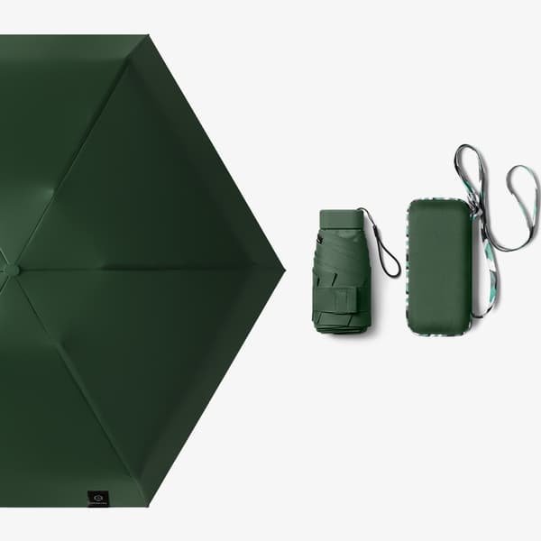 INF Sun&Rain paraply, 5-fold lommeparaply