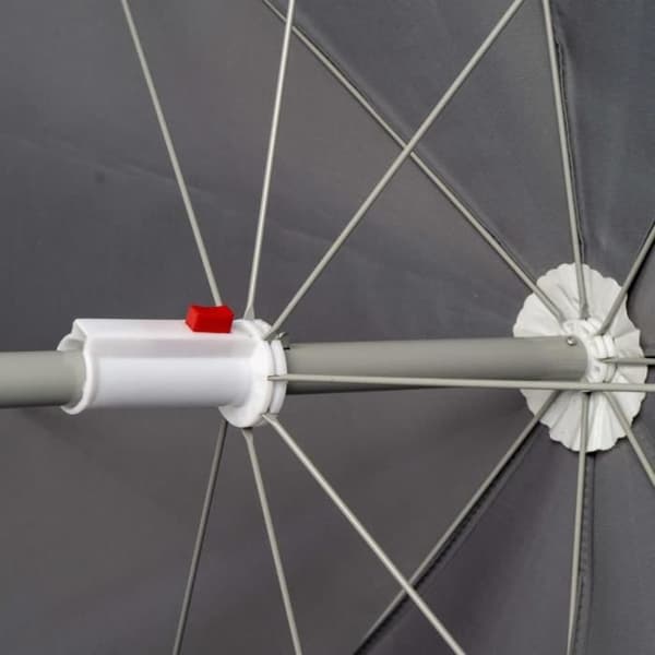 Bo-Camp Parasoll 165 cm Grå