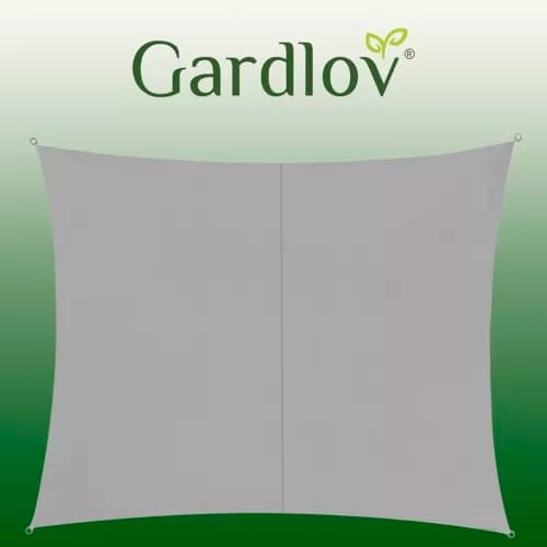 Skyggeseil 3x2m - grå Gardlov 23162