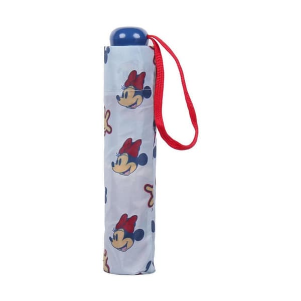 Hopfällbart paraply Minnie Mouse Röd (Ø 97 cm)