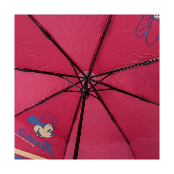 Hopfällbart paraply Minnie Mouse Röd (Ø 97 cm)