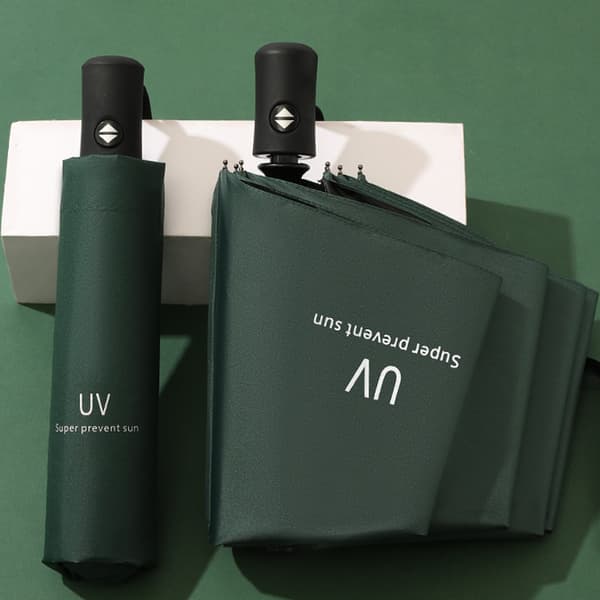INF Automatisk Hopfällbart Paraply med UV-Skydd