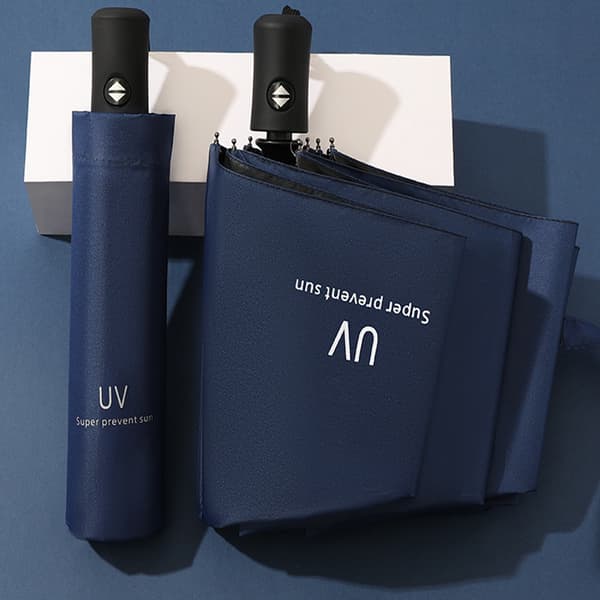 INF Automatisk UV-beskyttende sammenleggbar paraply