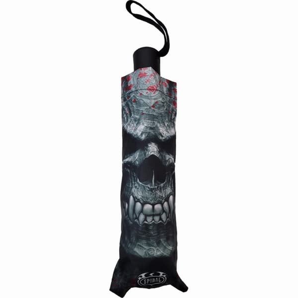 Spiral Direct Goth Skull Stick Umbrella