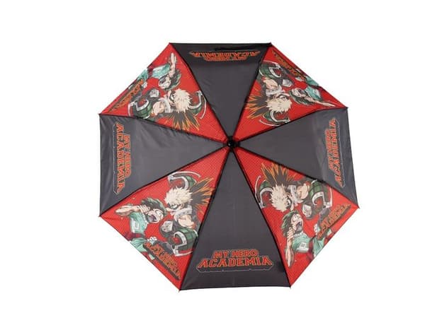 Paraply - CYPBrands - My Hero Academia Izuku x Bakugo - PVC och metall - Brun