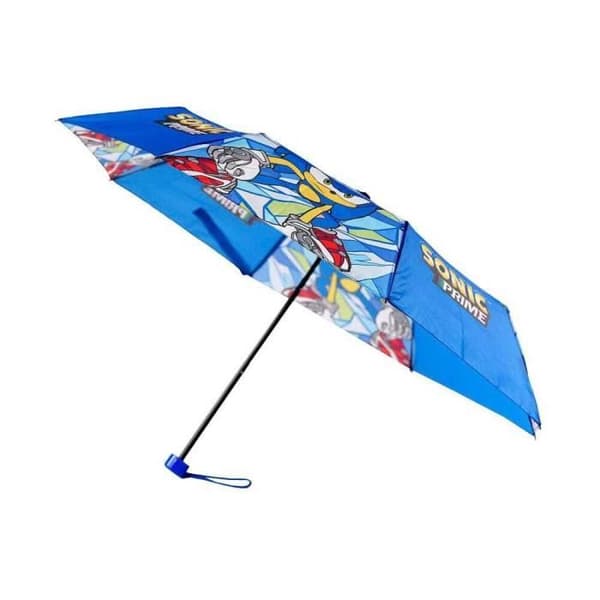 Paraply - CYPBrands - Sonic the Hedgehog - Blå - Vuxen - Unisex