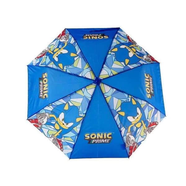 Paraply - CYPBrands - Sonic the Hedgehog - Blå - Vuxen - Unisex
