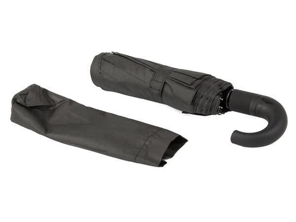 Paraply hopfällbart paraply automatisk svart unisex