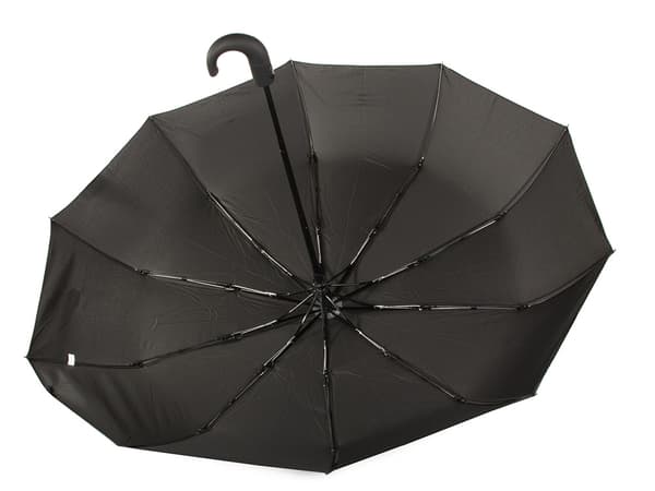 Paraply hopfällbart paraply automatisk svart unisex