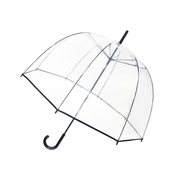 Paraply - SMATI - Stor Klocka - Transparent - Manuell - Vindresistent
