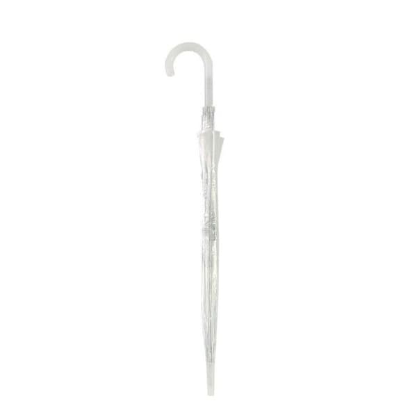 Paraply - SMATI - Transparent - Automatisk öppning - 8 metallspikar - 85cm diameter