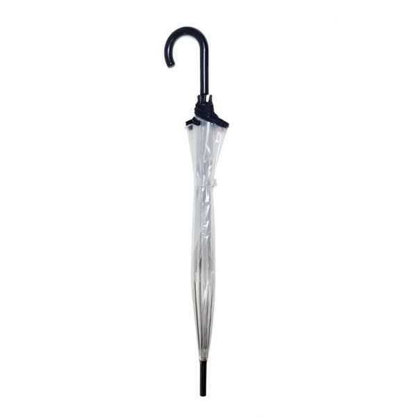 Paraply - SMATI - Färglös - Automatisk öppning - 8 metallspikar - 83 cm lång