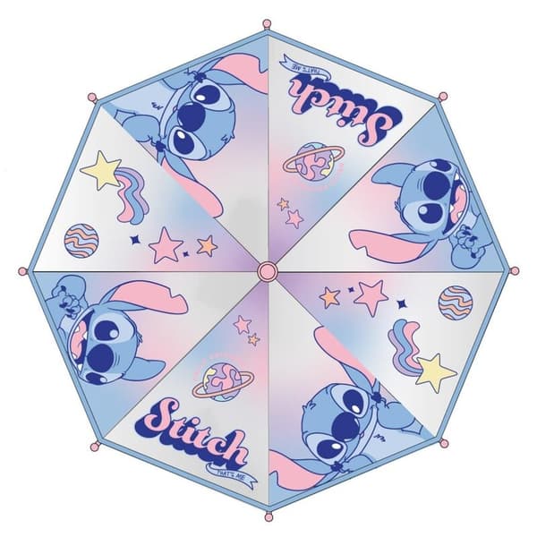 Disney Stitch manual bubble umbrella