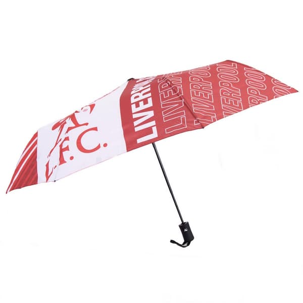 Liverpool FC Folding Umbrella Red/White One Size