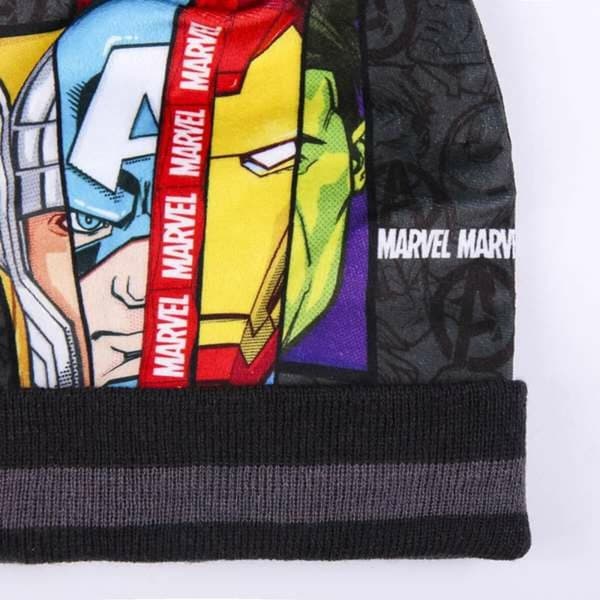 Hat, Gloves and Neck Warmer The Avengers Grå