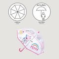 Miniatyrbillede 7 af 7: Paraply Peppa Pig Pink 100 % POE