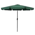 Miniatyrbillede 2 af 8: Grøn 3m haveparasol med hældningssystem, UV-beskyttelse, 8 ribber, 250cm højde