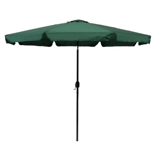 Elegant Grøn Vippehaveparasol, 300cm, UV-beskyttelse & Regntæt
