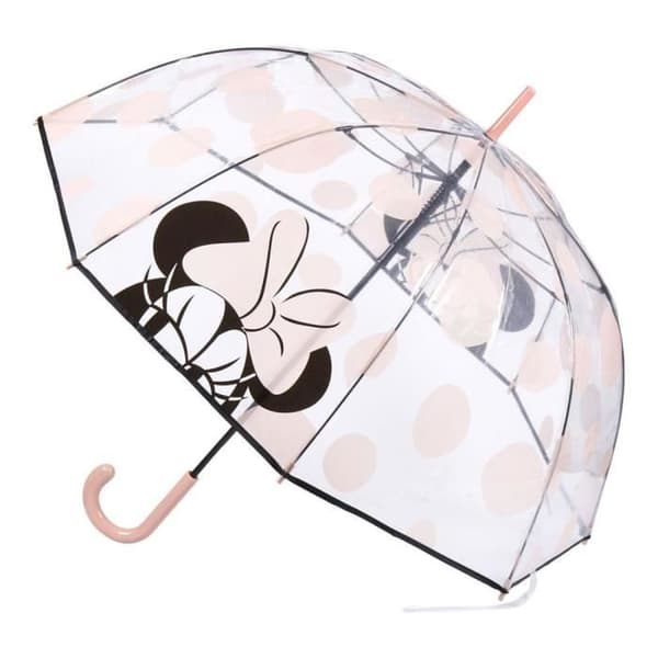 DISNEY MINNIE PARAPLYR TRANSPARENT CERDÁ 2400000674