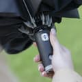 Miniatyrbild 8 av 11: BEGAGNAD Hopfällbar paraply med omvänd stängning och LED belysning Folbrella InnovaGoods Svart (Renoverade A)