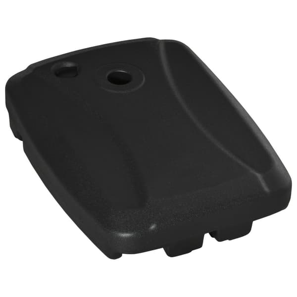 Rootz Parasol Base With Wheels - Parasol Stand - Utomhusparaplybas - Stabilitet och säkerhet - 80L x 60W x 17 timmar cm