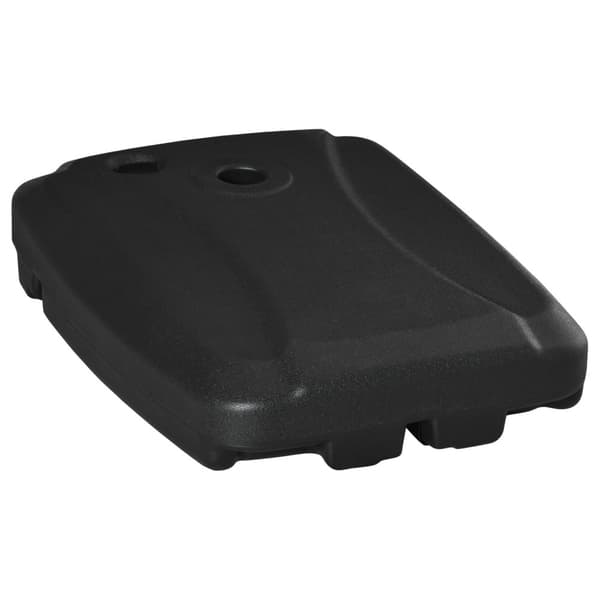 Rootz Parasol Base With Wheels - Parasol Stand - Utomhusparaplybas - Stabilitet och säkerhet - 80L x 60W x 17 timmar cm