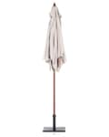 Miniatyrbillede 8 af 10: Parasol Lys Beige Polyester i Mørkt Birketræ ø 244 x 144H cm UV-bestandig Nem at Pleje