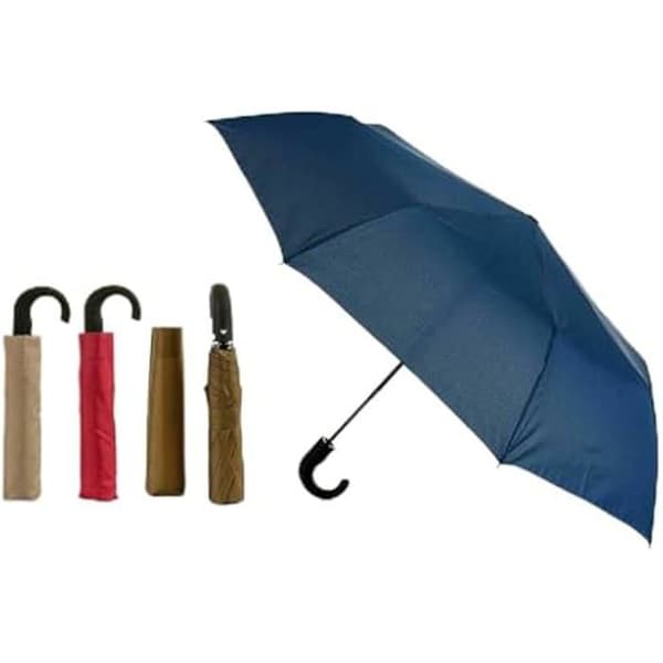 Paraply - BIGBUY HOME - Standardmodell - Polyester - 100 x 100 x 62 cm - 16 enheter