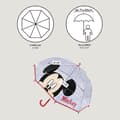 Miniatyrbild 3 av 4: Paraply - Musse Pigg - Musse Pigg - 100% POE - 45 cm - Ø 71 cm