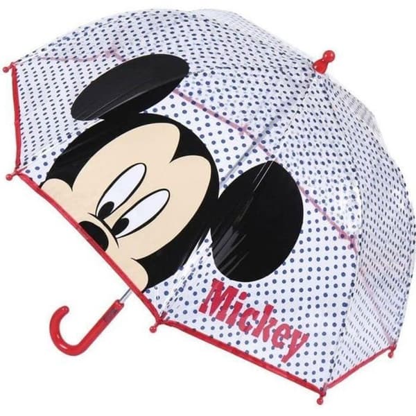 Paraply - Musse Pigg - Musse Pigg - 100% POE - 45 cm - Ø 71 cm