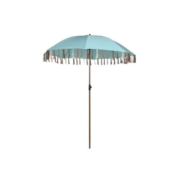 Parasoll - Stål och aluminium - Himmelsblå - Diameter 180 cm