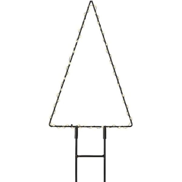 Trädgårdsuttag - LUMINEO - 493377 - Metall - Svart - 27 cm