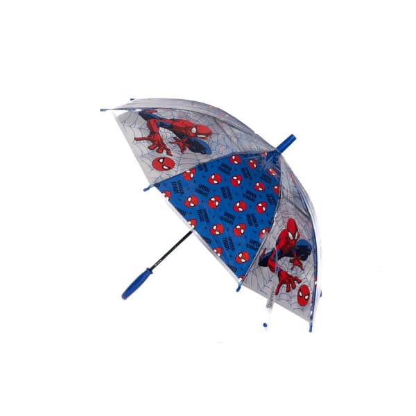Paraply Spider-Man Attack Sort Ø 76 cm