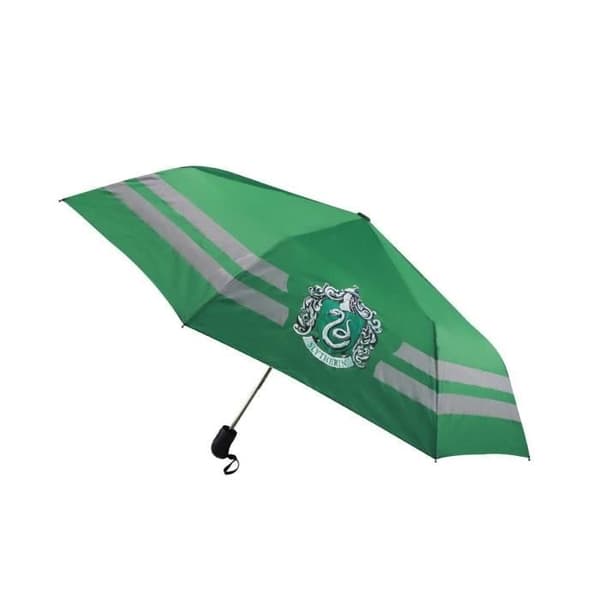 Harry Potter Paraply - Cinereplikor - Slytherin Logotyp - Grön - Automatisk