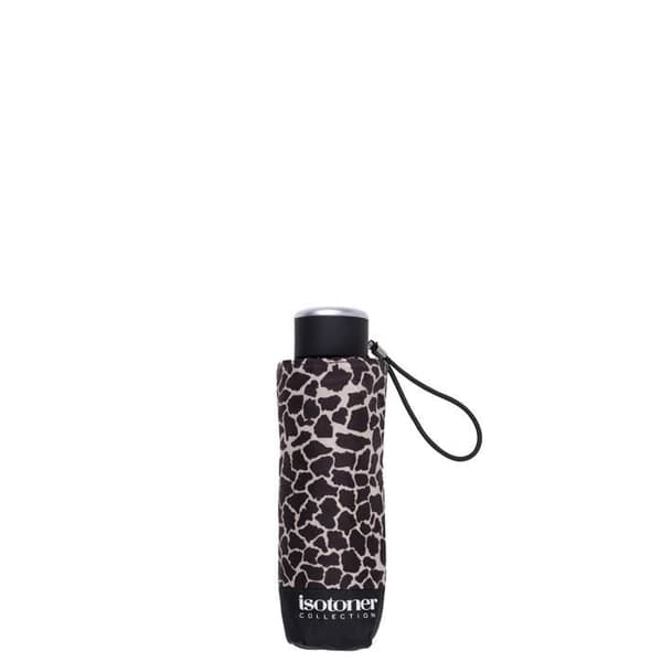 Paraply - ISOTONER - Minivikbar - Ultra vattenavvisande - Manuell öppning - Giraffe Woman
