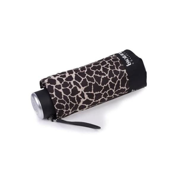 Paraply - ISOTONER - Minivikbar - Ultra vattenavvisande - Manuell öppning - Giraffe Woman
