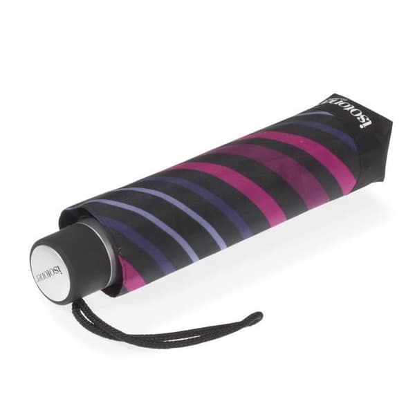 Paraply - ISOTONER - 09189-RDI-ST - Diagonal rand - X-TRA SEC-teknologi - Ultra vattenavvisande