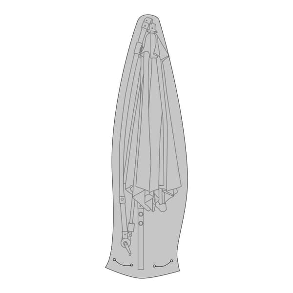 Rootz Hanging Parasol Cover - Luxury Cover - Protective Shield - Water -avvisande - 270 cm x 55 cm x 55 cm