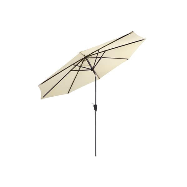 Parasol, SONGMICS, Ø 300 cm, Beige.