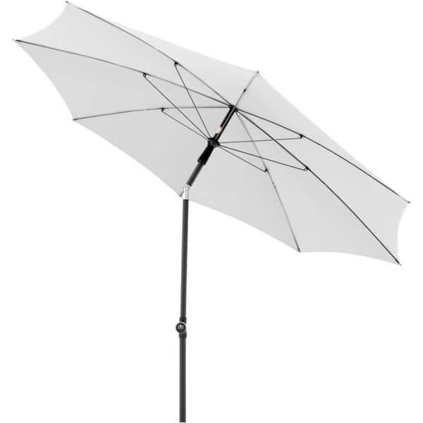 Doppler Parasol Rethink, runt 200 cm ljusgrå