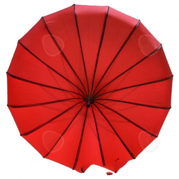 CONFO® Creative 16 ben palace princess pagoda paraply tårta paraply lång handtag paraply soligt regn paraply