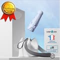 Miniatyrbild 1 av 4: CONFO® 50 % rabatt på vinylfällbart paraply regn eller glans Mini Bärbar Ultralätt Dual Usa Capsule Paraply