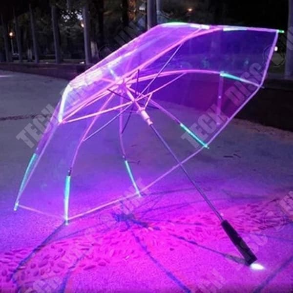 TD® LED-blixtparaply 7 LED-ljussvärdsbelysning Färgrik