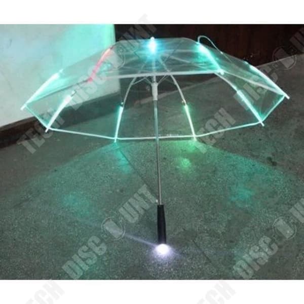 TD® LED-blixtparaply 7 LED-ljussvärdsbelysning Färgrik