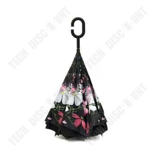 TD® Flower Demon automatiskt fällbart paraply